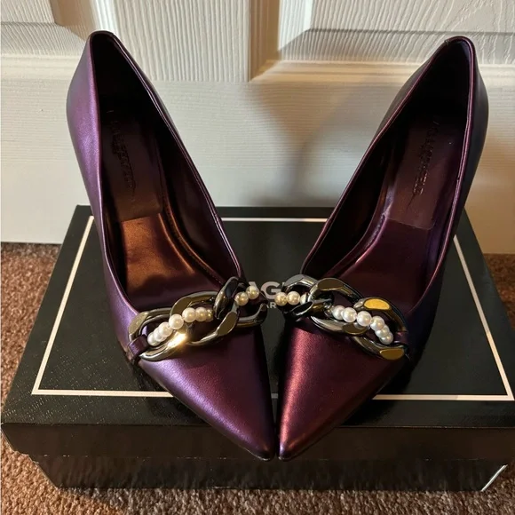 Karl Lagerfeld Shoes Nwt Karl Lagerfeld Paris Shea Violet